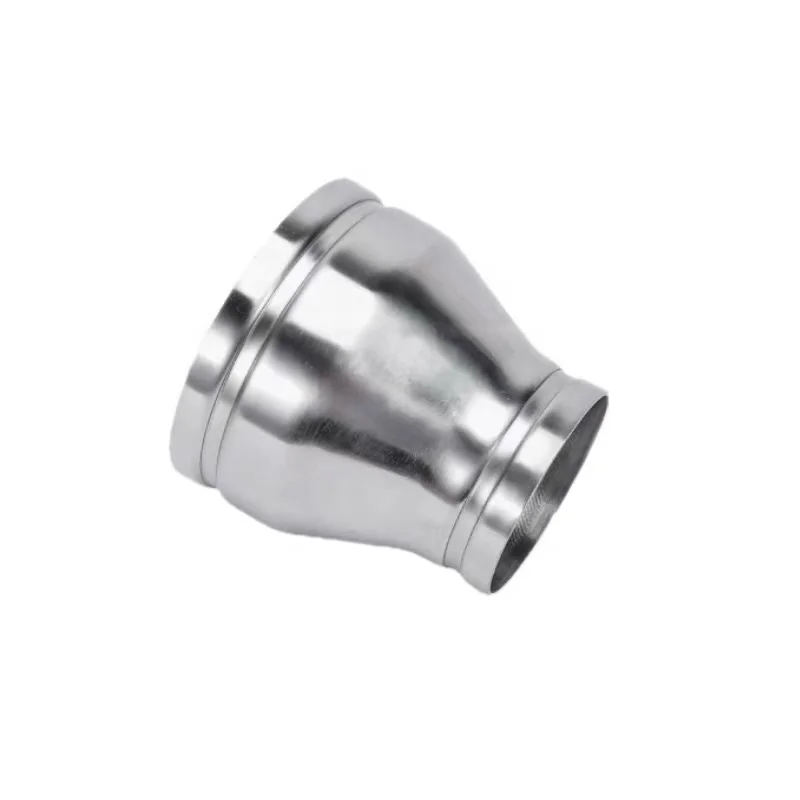 SUS304 Stainless Steel Deep Drawn Cylinder with Deep Grooved Reducer Casting Technics