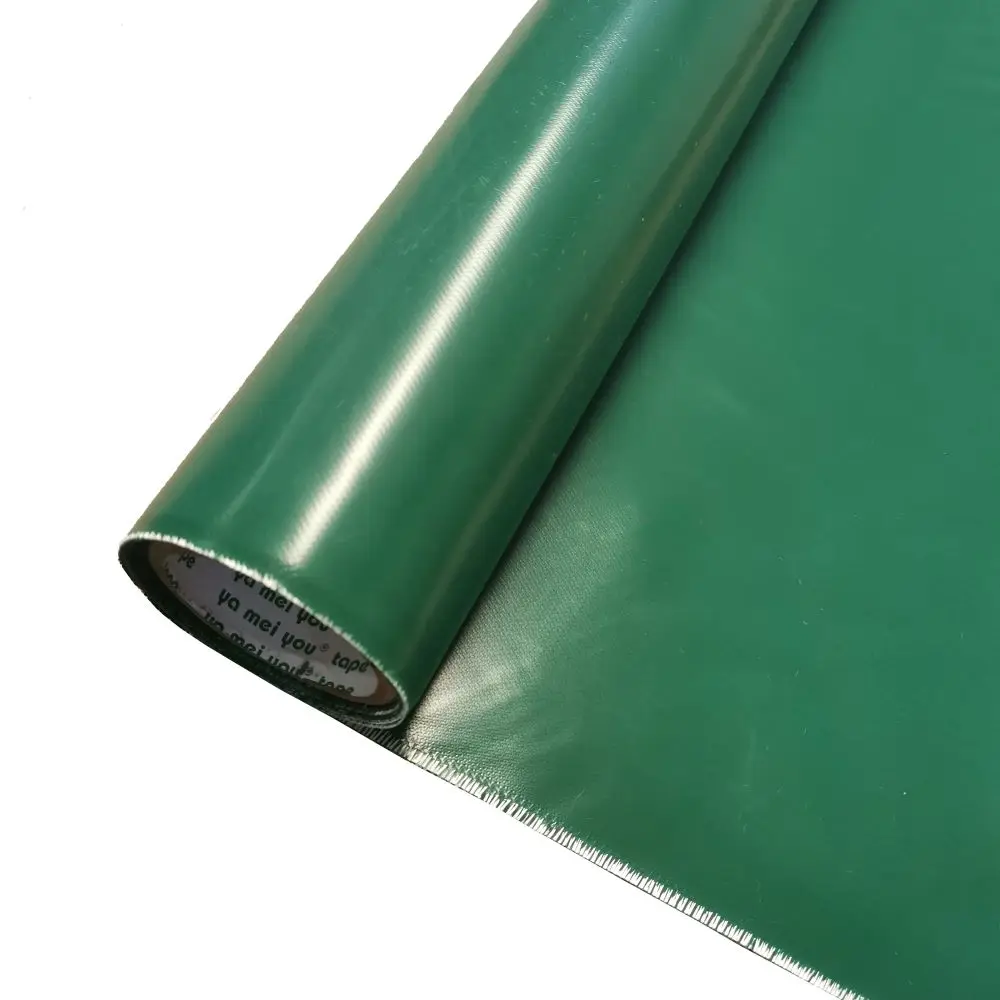 Liquid Rubber Fireproof silicone coated fiberglass cloth fabric