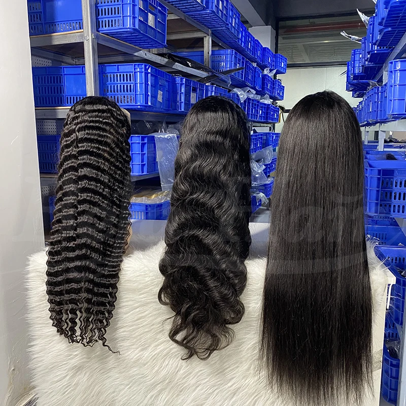 26 28 Inch Straight Lace Front Wig For Black Women Brazilian Straight Frontal Wig 13X4 Lace Front Wigs
