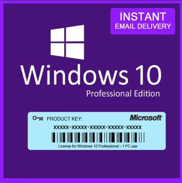 24/7 Online Email Delivery Ready Stock Windows 10 Pro Key Genuine Original Key Lifetime Activation