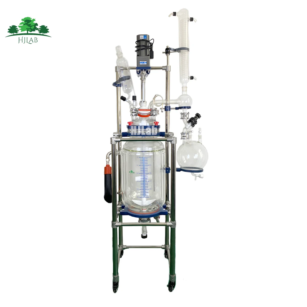 decomposition reaction Glass Reactor