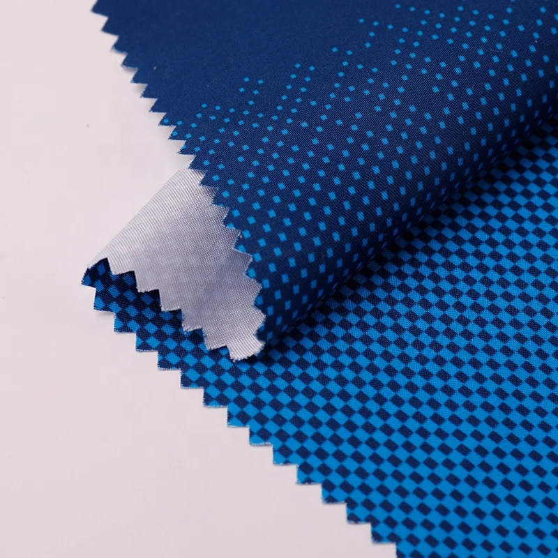 
For Beach Pants 100% Polyester Fabric 75D Peach Skin Waterproof Jersey Fabric Woven Garment Suit Water Resistant Outdoor Printed 