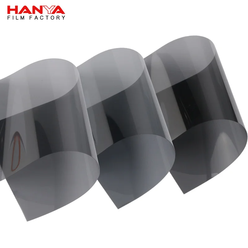 HANYA Photochromic Window Film Wholesale Self-Adhesive Feature Tint Film For Windows