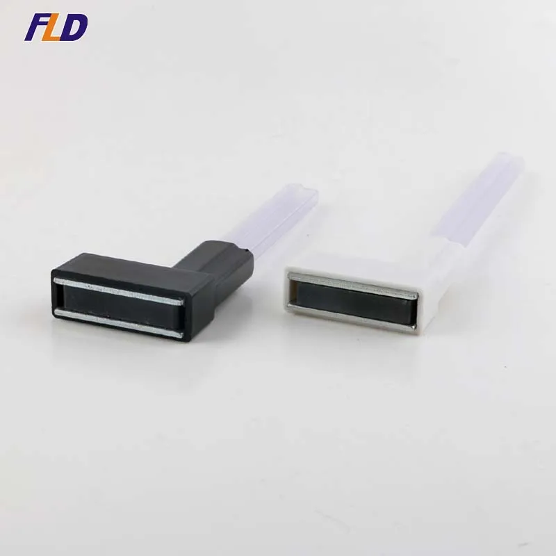 Supermarket Plastic L Shape Poster Hanger with Magnetic Base