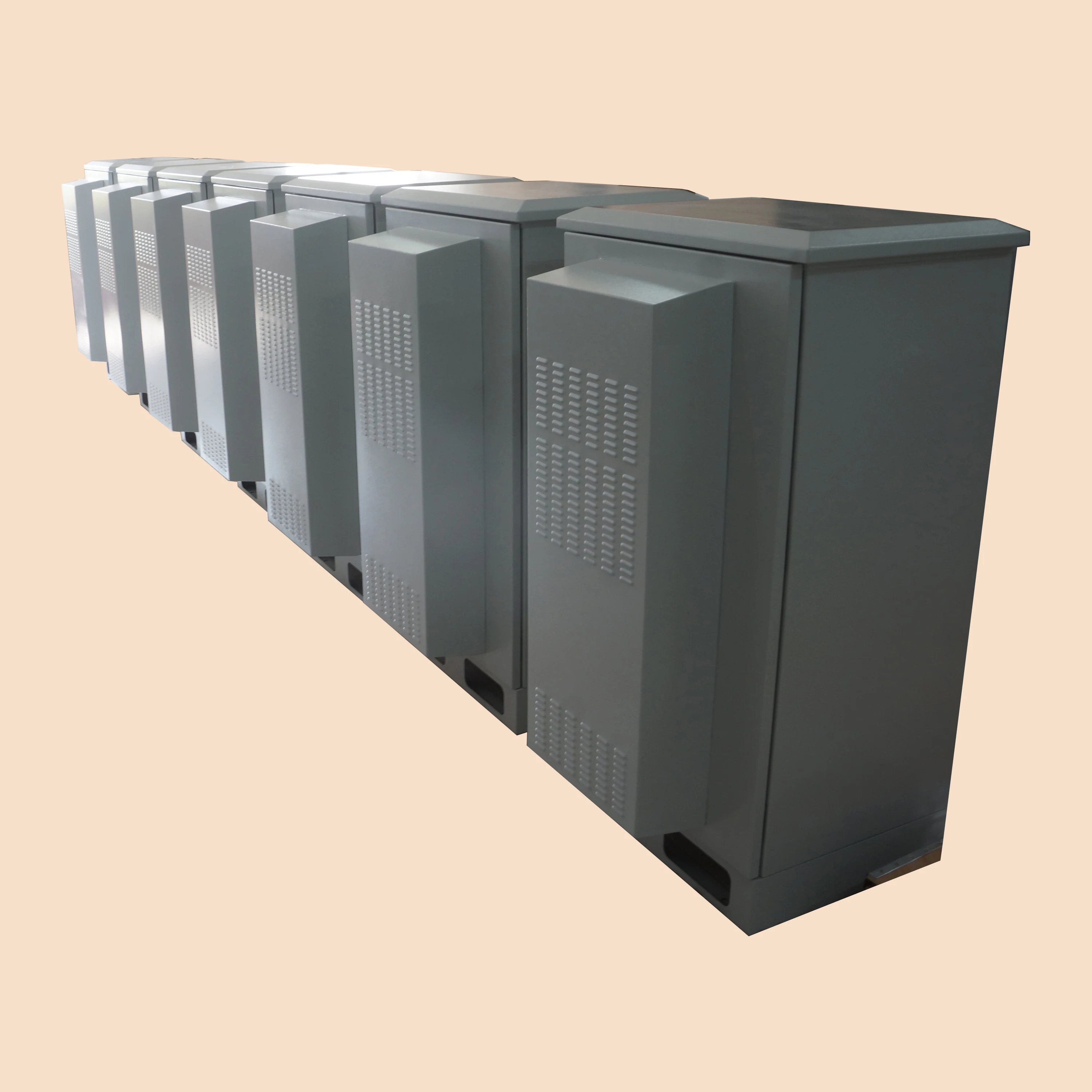 Telecommunication base stations and monitoring systems Outdoor cabinet  customizable waterproof electronic enclosures SK65125