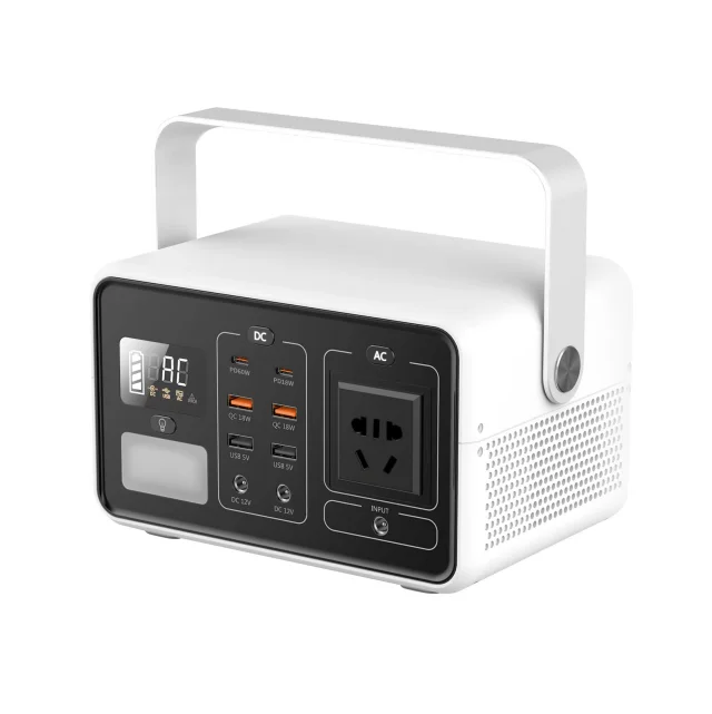 200W Solar-Powered Portable Power Bank for Outdoor Energy Storage and Mobile Backup Power
