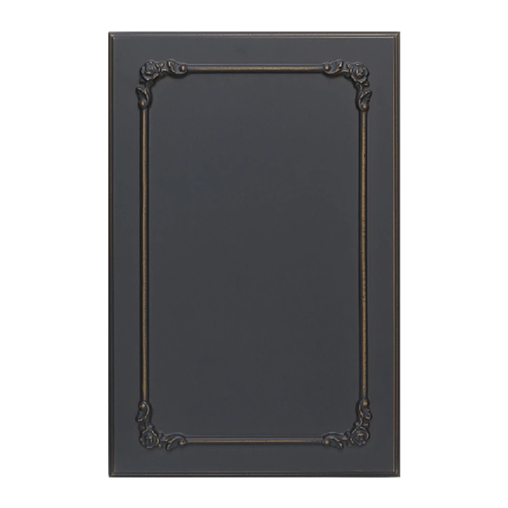 Environmental protection blister cabinet door PVC blister door panel density multi-layer cabinet door