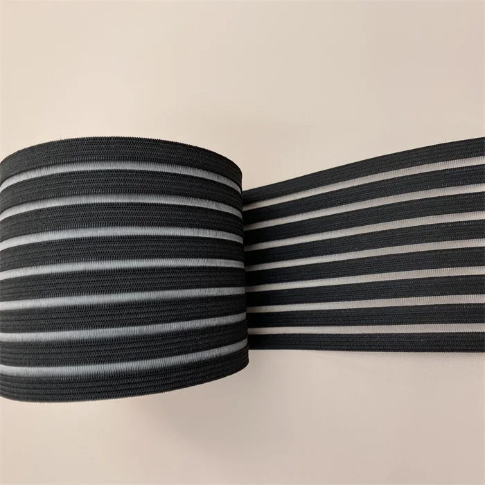 Manufacturer customized crochet elastic band hollow fish wire elastic band rubber band wrist bracer plastic waist plastic medica