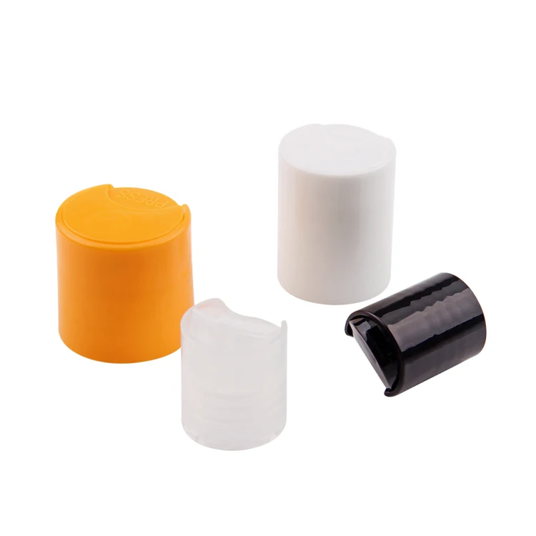 Custom Wholesale Factory Manufacturer Aluminum Plastic Disc Top Cap,24mm Press Cap,plastic press cap 28mm