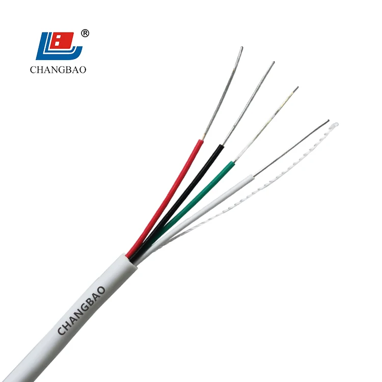 
CHANGBAO 12AWG / 16AWG / 18AWG / 22AWG Stranded Unshielded 2 / 4 / 6 / 8 / 12 / 20 Cores Security Alarm Cable 