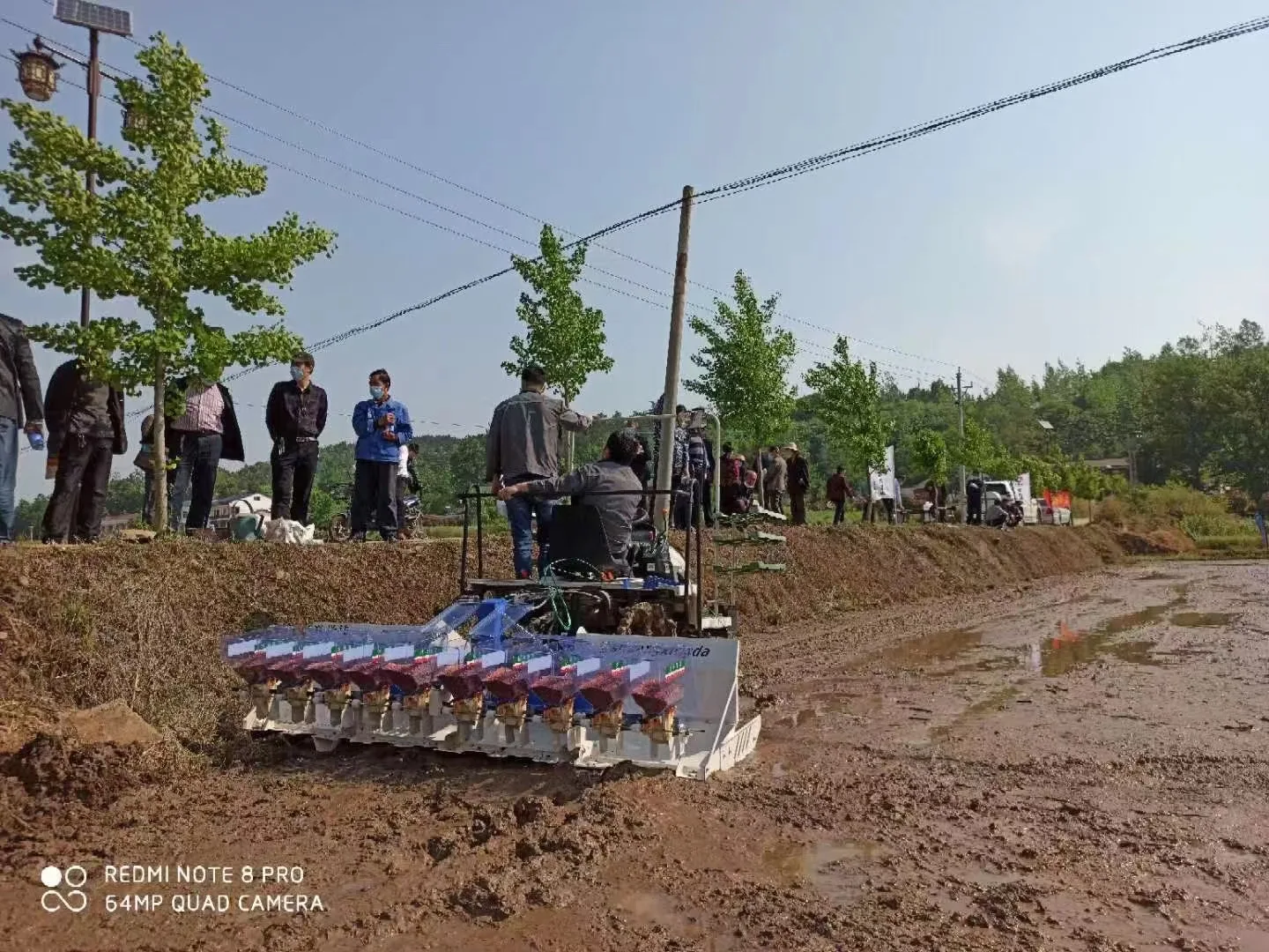 8-10 rows rice direct seeding machine