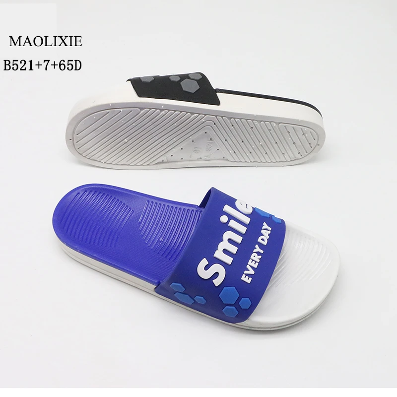 High quality cheap price hard wearing man sandals chappal new fashion anti skid light weight slide slipper