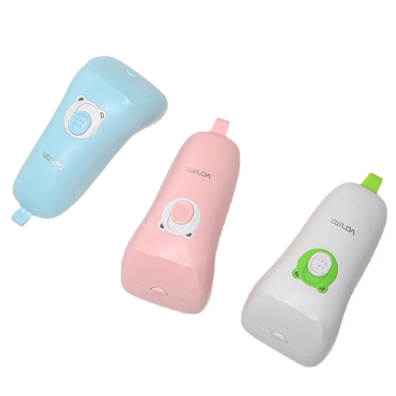 Manufacturer customized multi-function USB interface Baby electric nail clipper