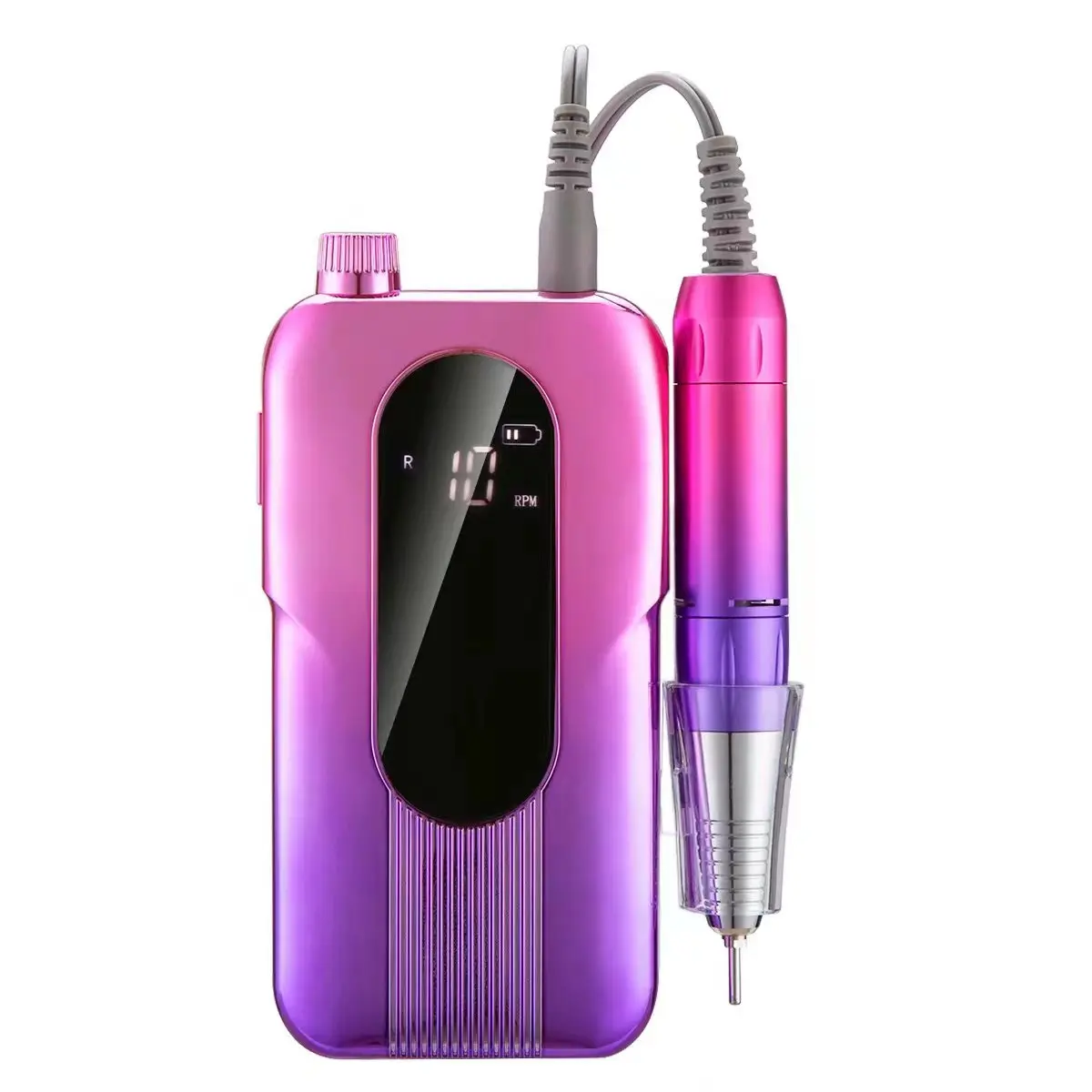 New 35000RPM Coreless Motor Cordless Portable Rechargeable Nail Drill Nail Art Electric Manicure