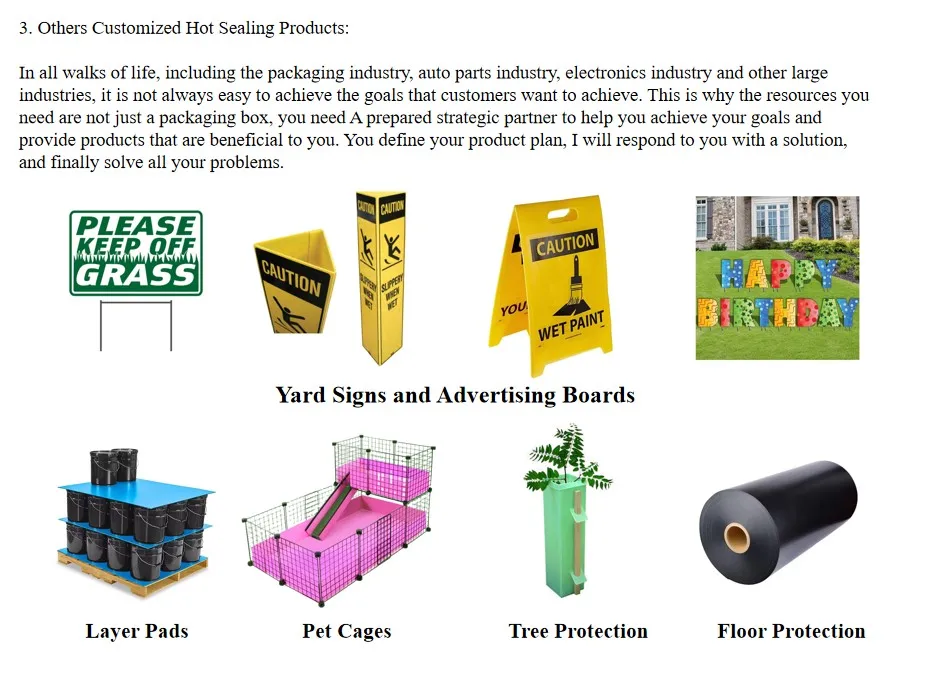 Hot Sale Foldable Correx Corflute Coroplast PP Corrugated Plastic Warehouse Clothes Storage Boxes, Stackable Pick Bins