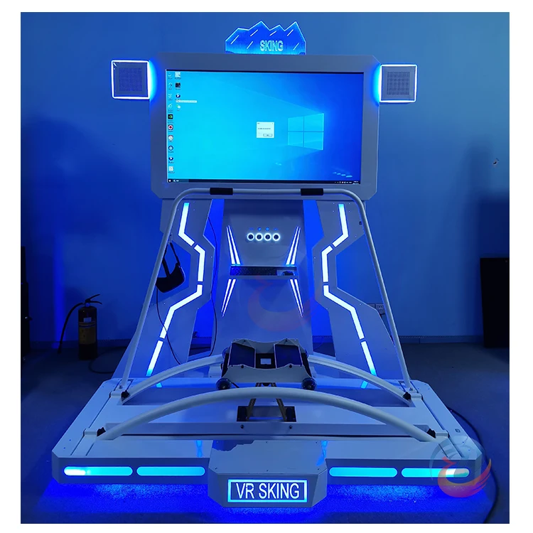 Standing flight VR simulator vr skiing game machine with virtual reality simulator 9d vr