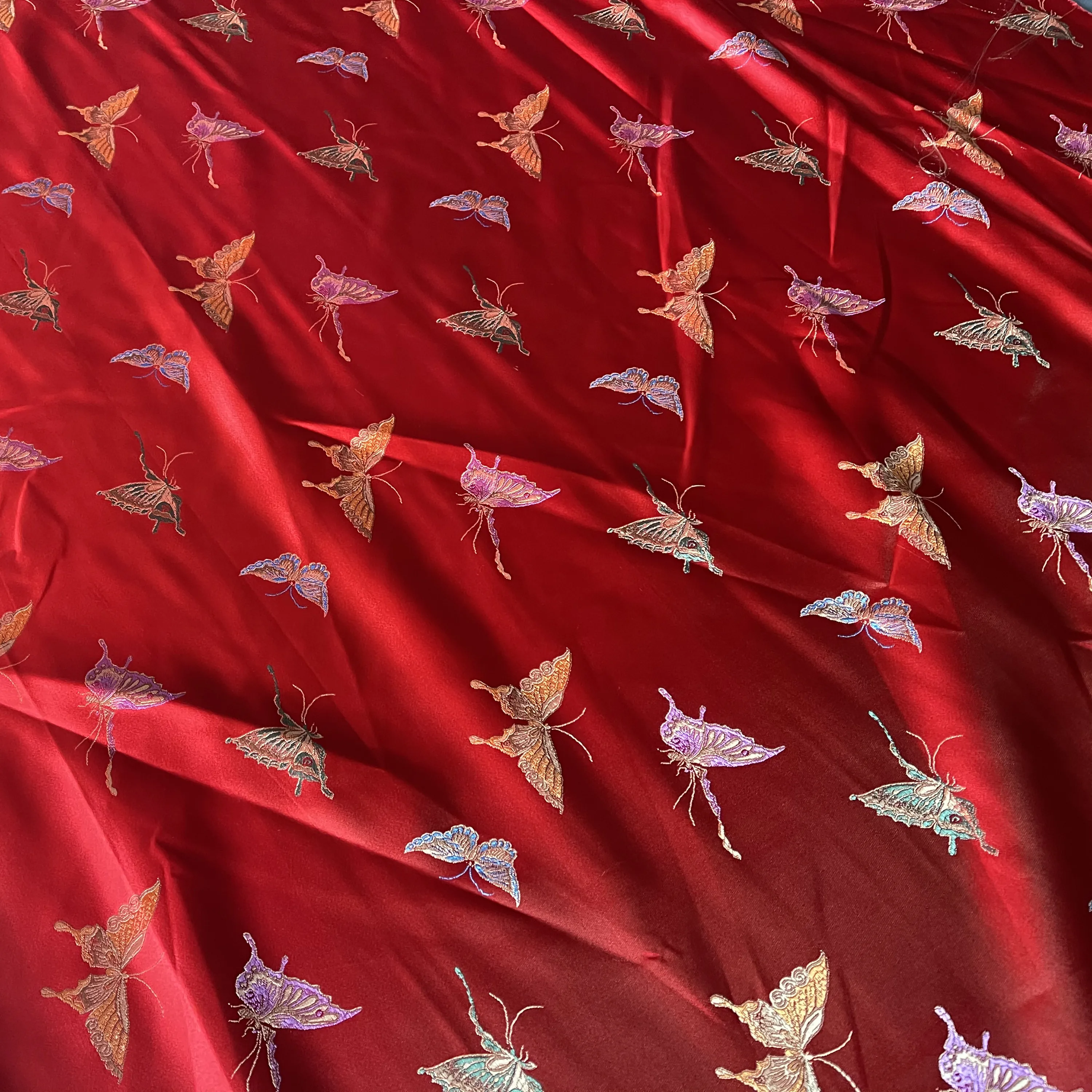 Nylon Poly yarn dyed Brocade Fabric  for organic garments fashion dresses and home textiles