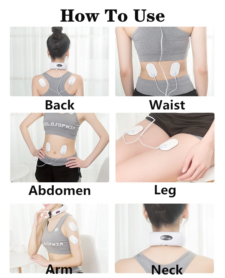 
Dropshipping Multi-Function Professional Vibration Wireless Neck Massage,Neck Electric Massager 