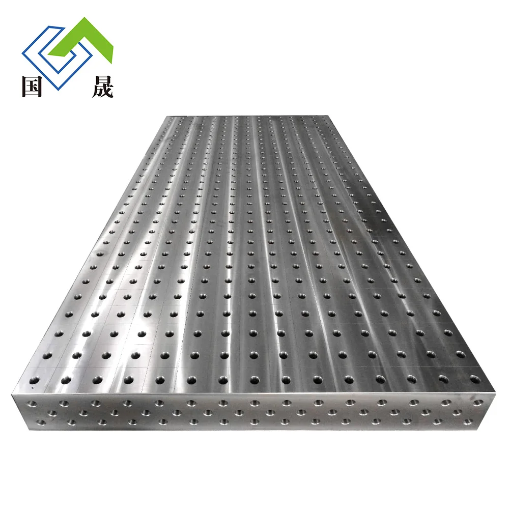 Precision Cast Iron 3D Welding Table Three Dimensional Flexible Platform