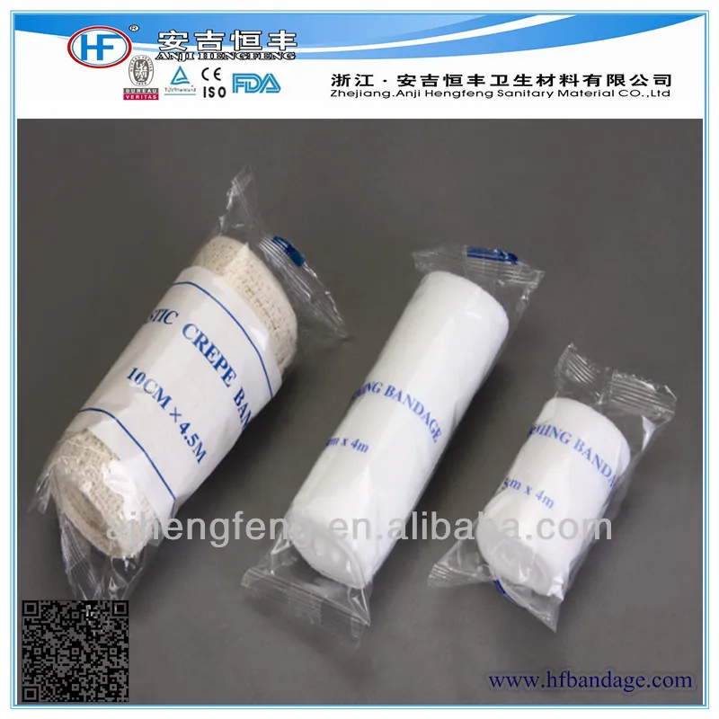 Disposable Medical Elastic PBT Conforming Bandage web roll bandage