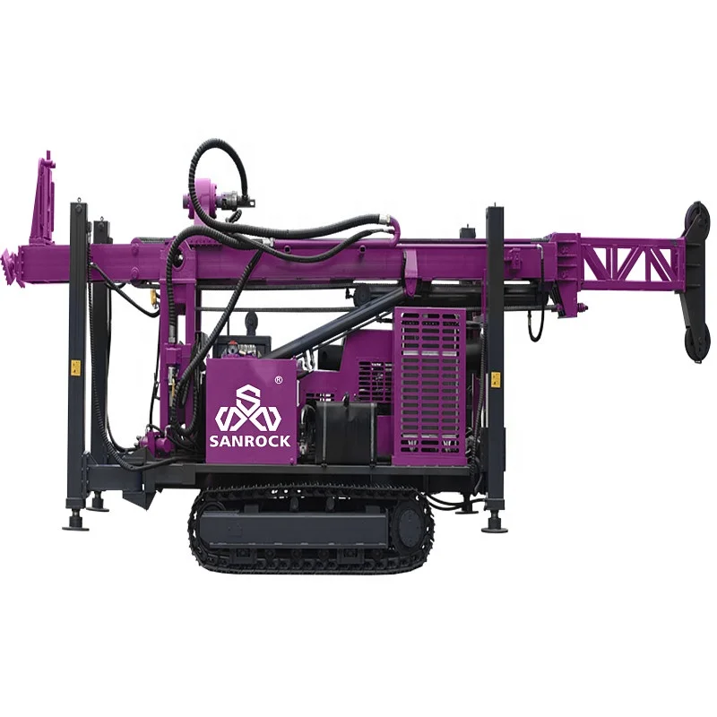 Geological Exploration Drilling Rig Depth 700m Hydraulic Borehole Diamond Core Drilling Machine