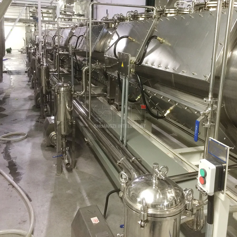 800Kg/h Plant oil solvent ultrasonic extraction production line