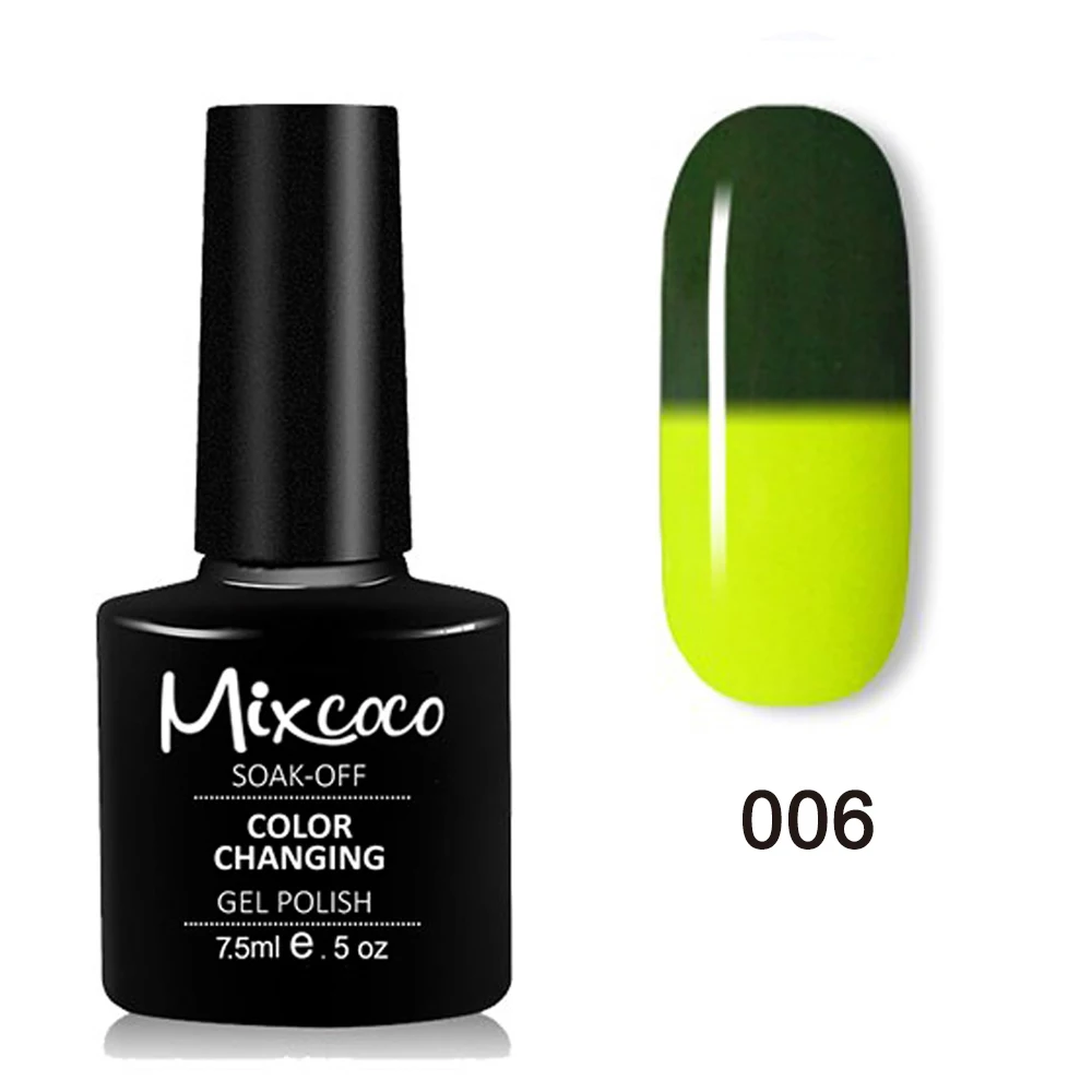Mixcoco gel nail polish wholesale semi permanentes gel uv uas gel de cambio de color
