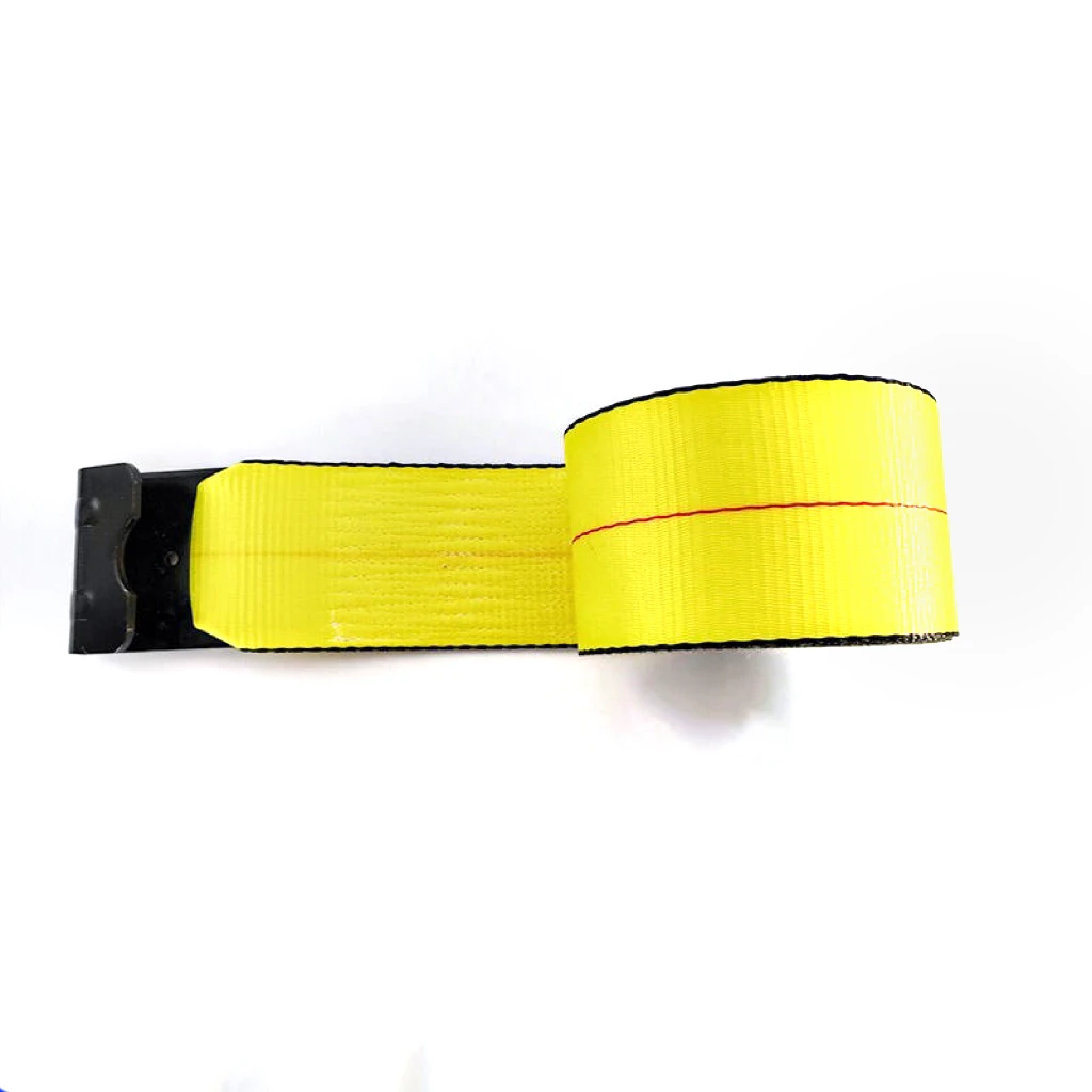 Custom Logo 4 inch 5400lbs Truck Cargo Transport Boat Trailer Strap Winch Strap with Flat Hook