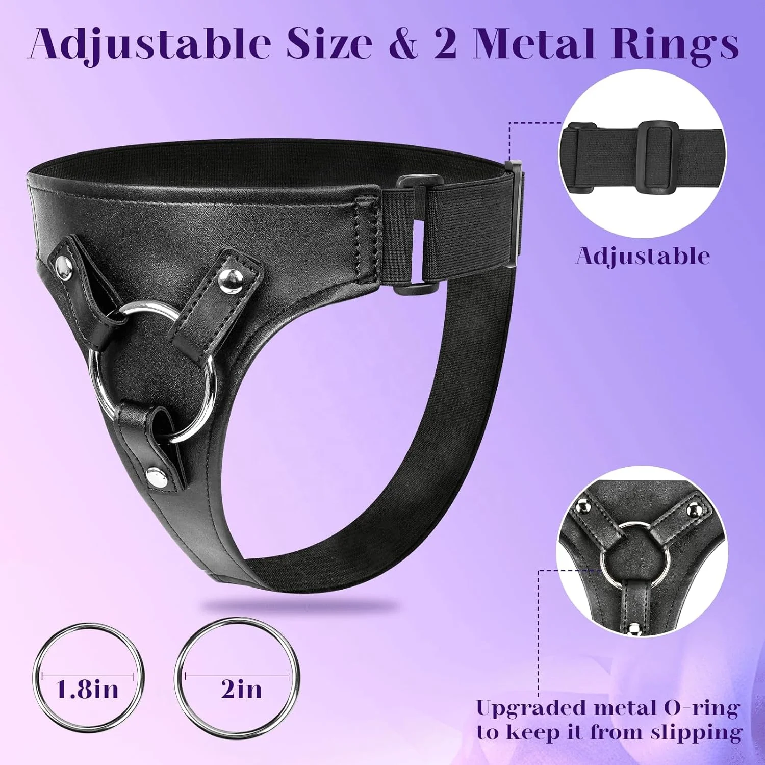 ZWFUN 7 Inch Realistic Silicone Anal Dildo Strap-on Dildo Adult Sex Toys Wearable Strap On Dildo Sex Toy for Men Women Couples