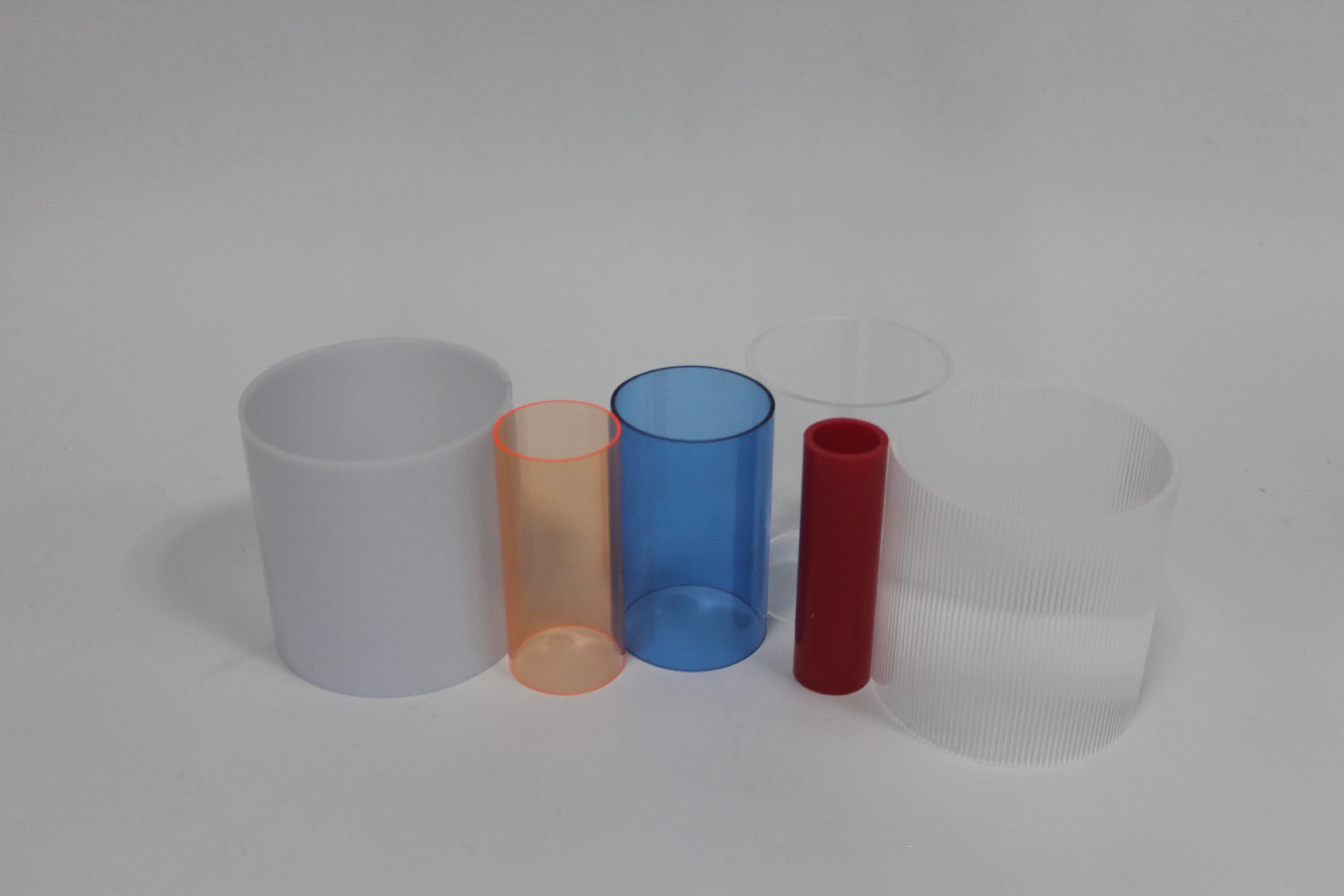 Ning E-Plastics Large Clear Acrylic Tube Colored Pmma Acrylic Tube  Acrylic Tube For Lighting Decoration
