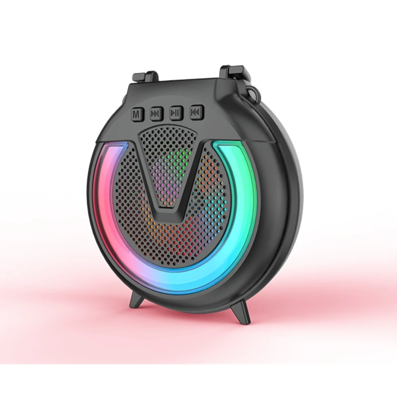 Bt Rechargeable 4 Inch Bass Portable Speaker,Bt 4 Inch Led Speaker Box Party Speaker,Bt 4 Inch Woofer Portable Hifi Speaker
