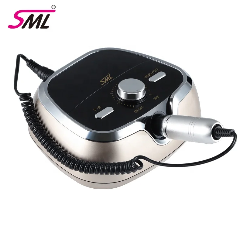 SML M3 Manufacturer Nail supplies Best Review Long life Manicure Kit Electric Nail Drill Machine With foot pedal