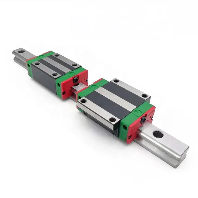 25mm linear guides HGR25 linear guide rail with HGH25CA HGW25CC bearing slider block