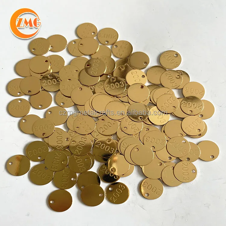 Оптовая продажа оригинальная позолоченная металлическая бирка 18k с гравировкой логотипа на заказ для ювелирных
