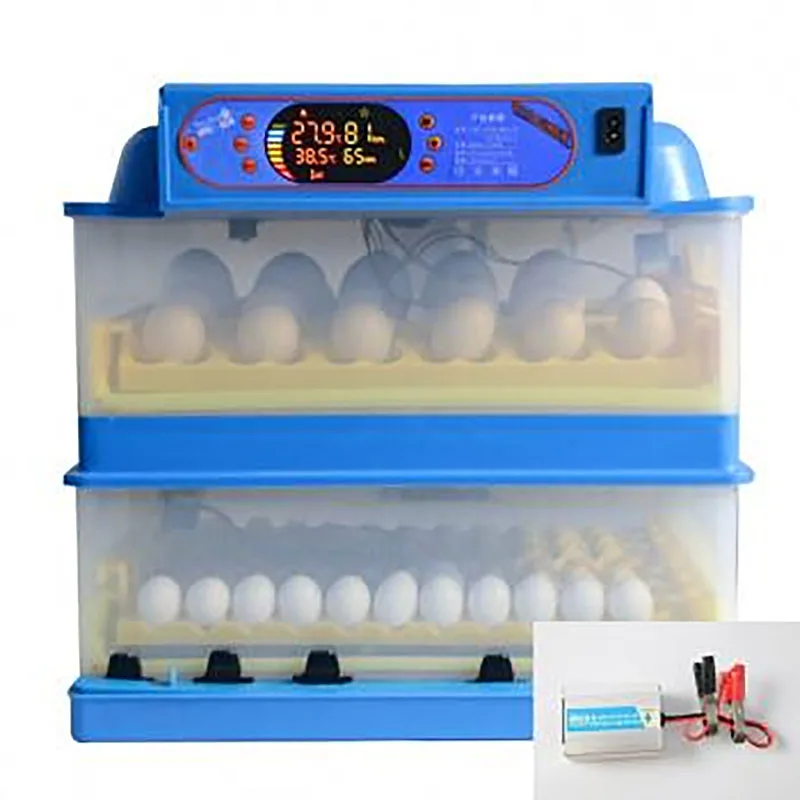 
High Quality Cheep Price Mini 64 Eggs Incubator Automatic Turning Incubators Egg Hatching Machine Chicken Ostrich Turkey MOTOR 