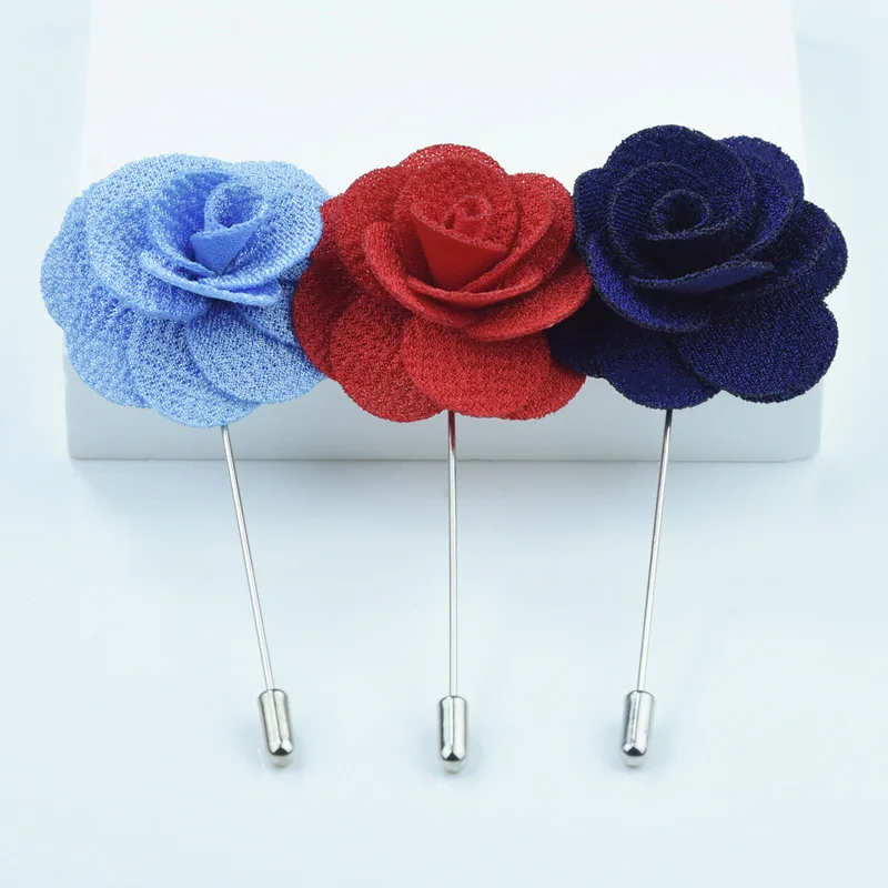 Handmade Cheap Metal Flower Lapel Pins For Men Suit Souvenir Lapel Pin Antique Pins