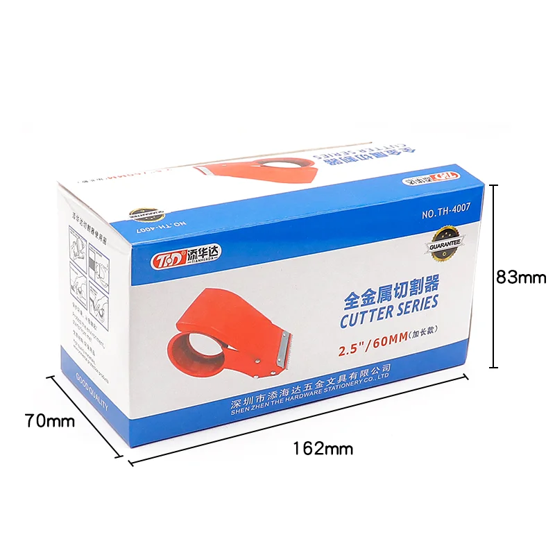 Taper Cutter Transparent Adhesive Tape Dispenser School Desktop Washi Tape Holder Packing Dispenser Office Supplies