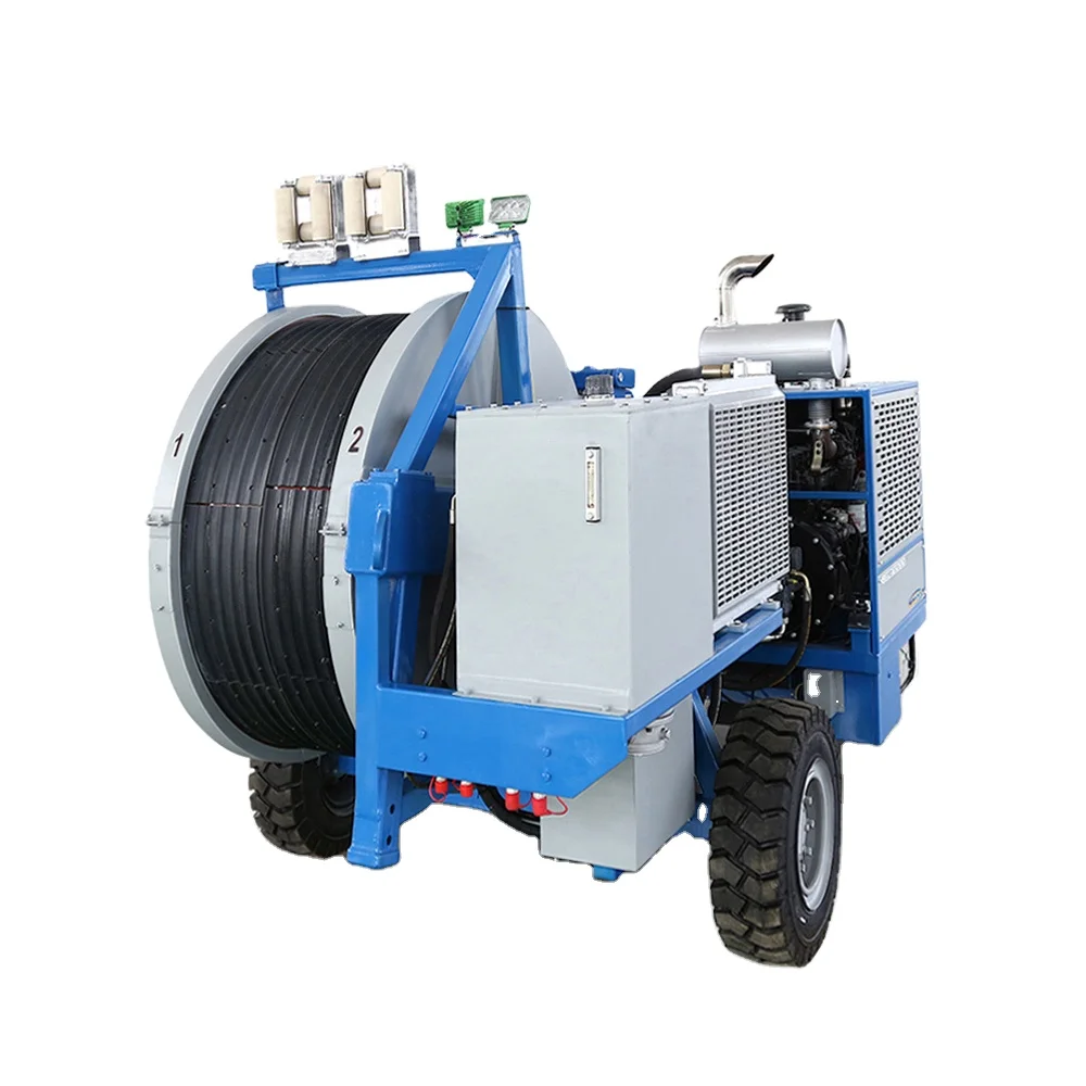 Hydraulic Wire Power Cable Transmission Line Puller and Tensioner Machine Stringing Equipment