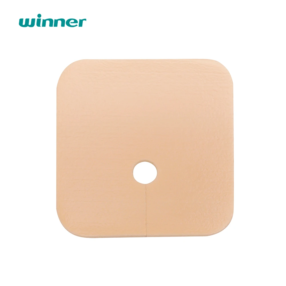 Hole Foam Dressing without border for Surgical Neurosurgery