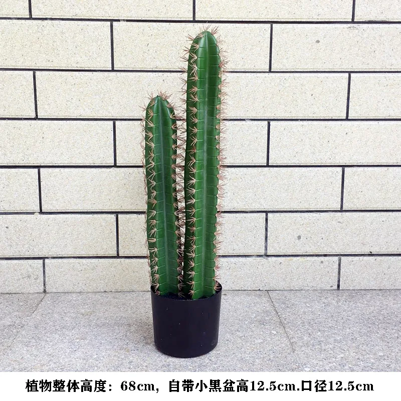 EG-CX004 Factory Outdoor Bonsai Tree Large Artificial Cactus Plant for Pot Decoration