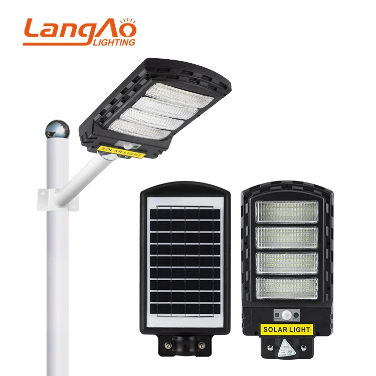 Cross-border Sales Hot Selling China Urban Road Lighting 100 150 200 250 300 Watt Waterproof Ip67 All In One Solar Street Lamp