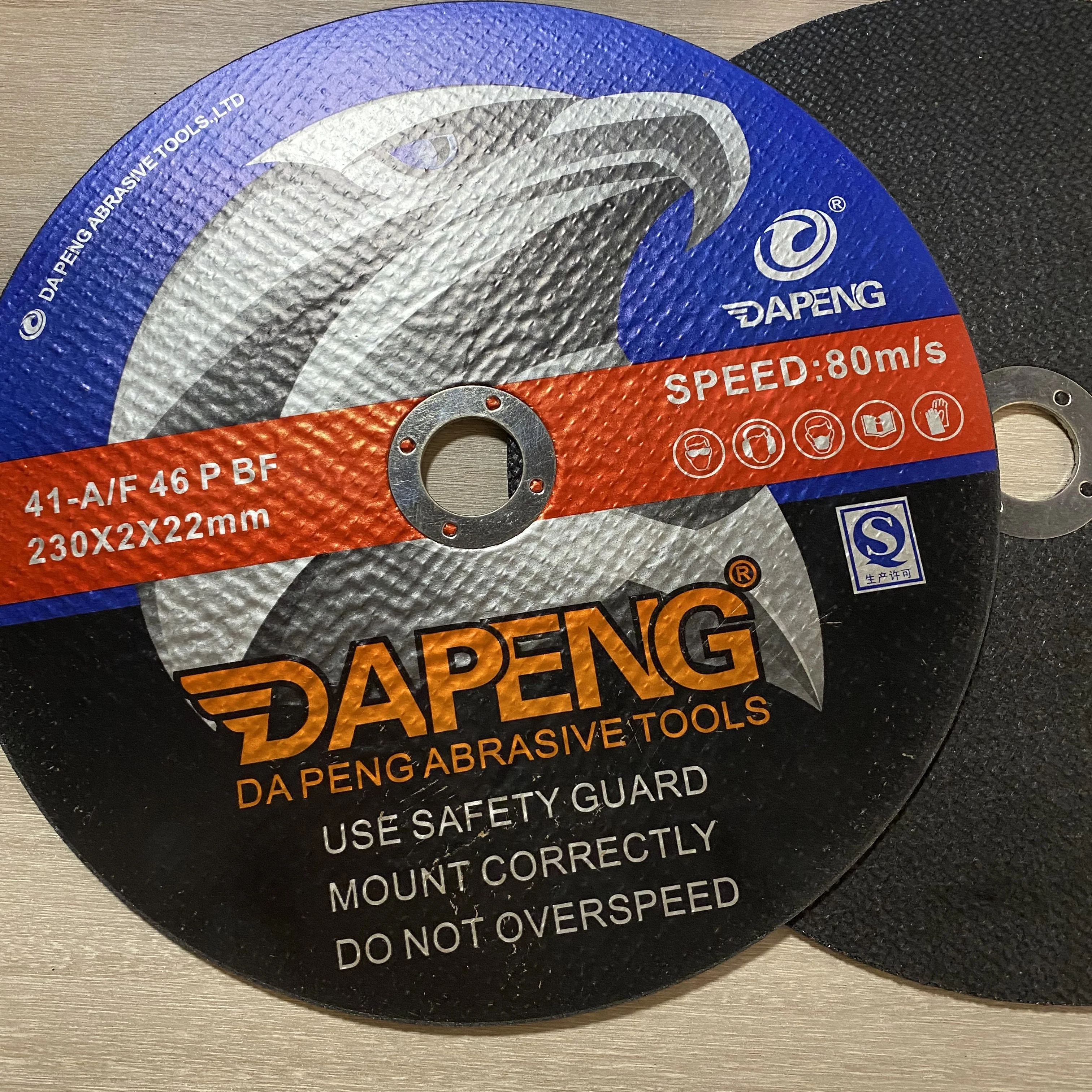9inch 230*6*22 High quality grinding wheel for stone abrasive cutting disc