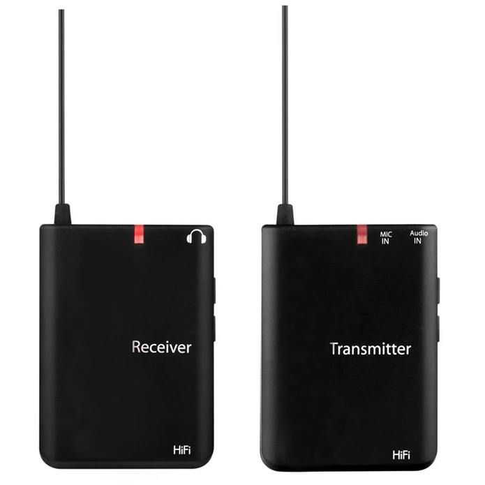 UHF 863/915mhz wireless silent disco receiver and transmitter bodypack system for party/fitness/tour guide