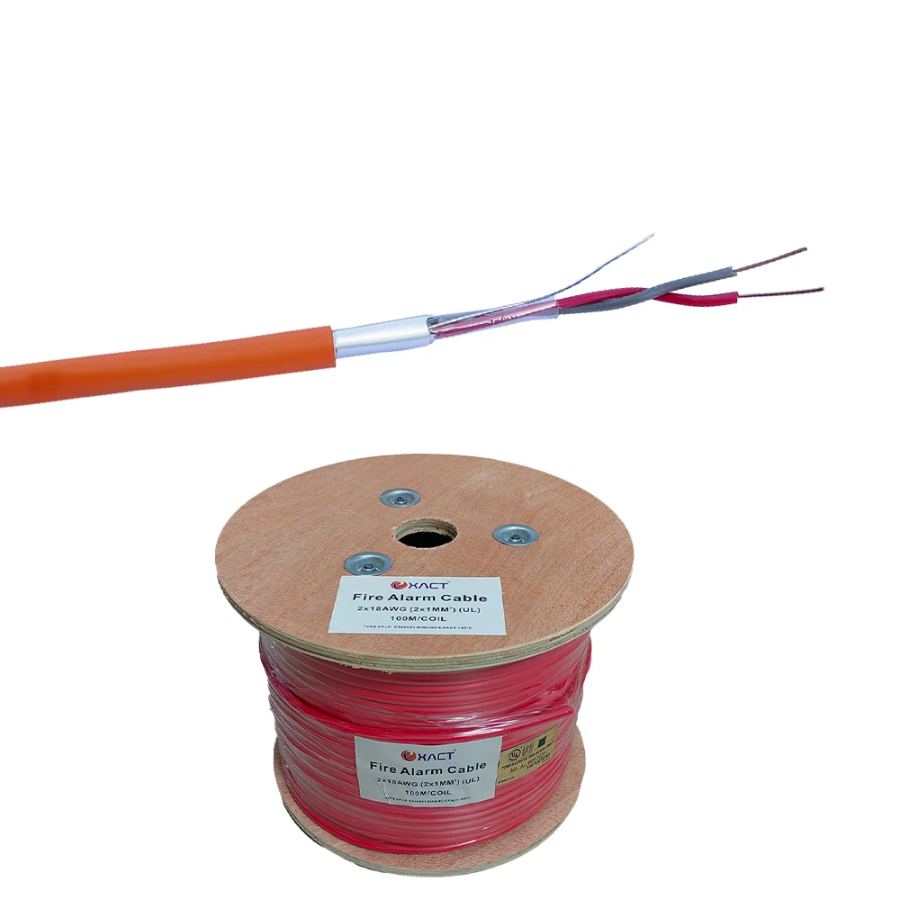 1.5SQMM Solid Copper FPLR CMR PVC Fire Alarm Cable for Security System