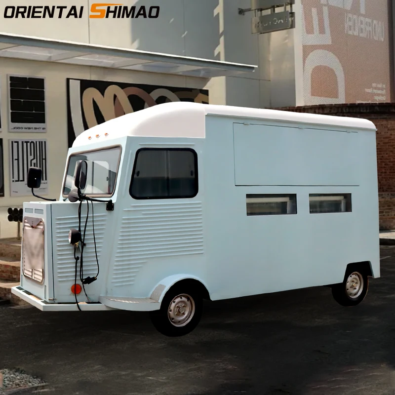 Street Commercial Electric Fast Food Car Snack Machine Mobile Kitchen Cart Trailer Truck for Sale in Usa
