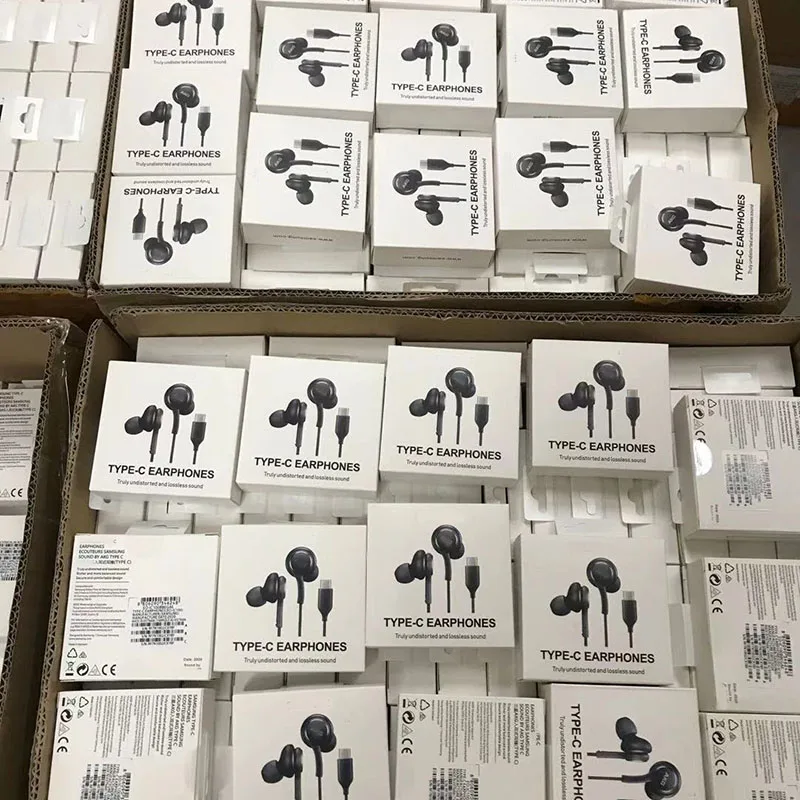 S20 Earpiece IG955 Original Retail Box Headphones in ear USB-C Headset Earphones Type-C for Samsung Galaxy S22 for AKG Vietnam