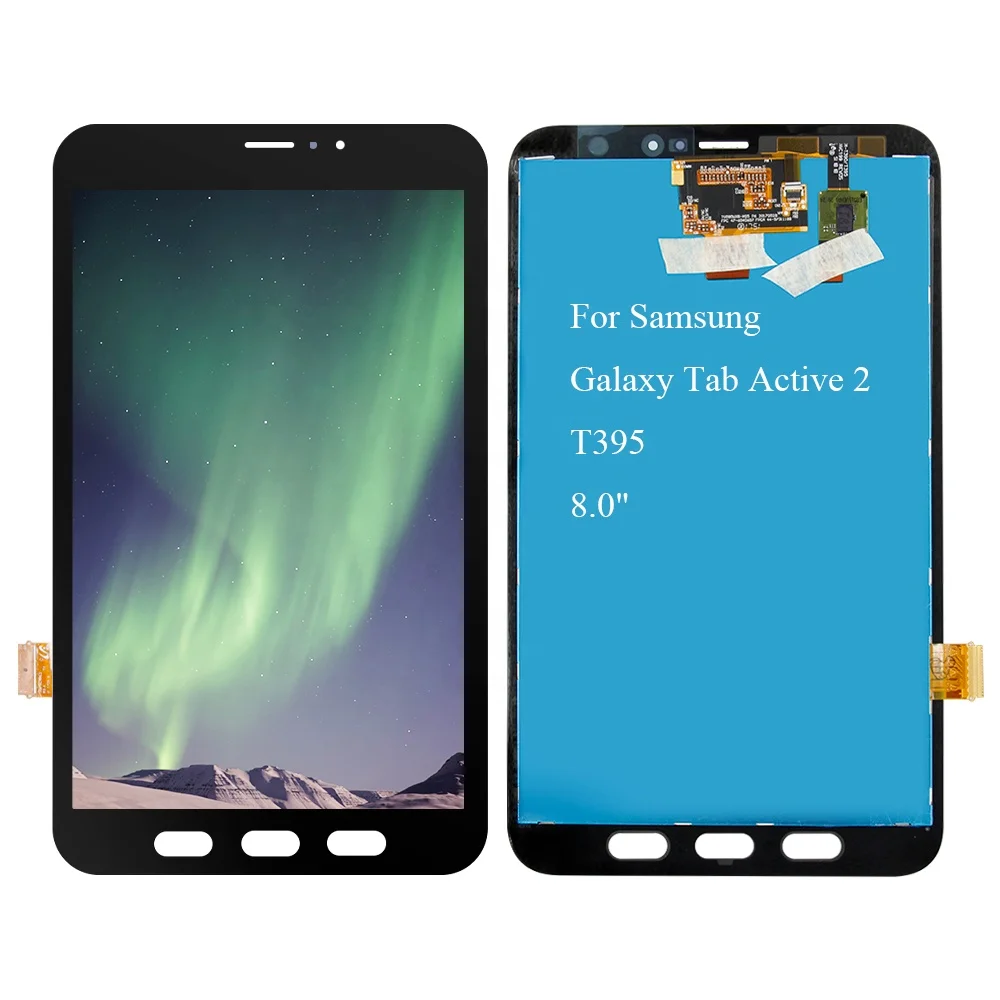Glass For Samsung Galaxy Tab Active 2 Active2 LCD T395 T390 T395NZ Display For Samsung Touch Screen Digitizer Assembly