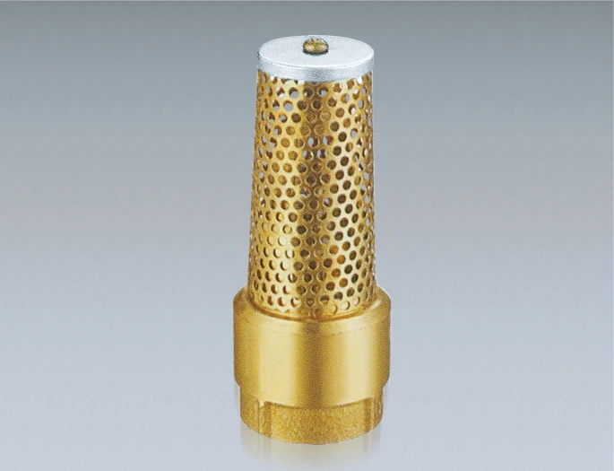 200psi WOG латунный стопчатый обратный клапан с сетчатым экраном из нержавеющей