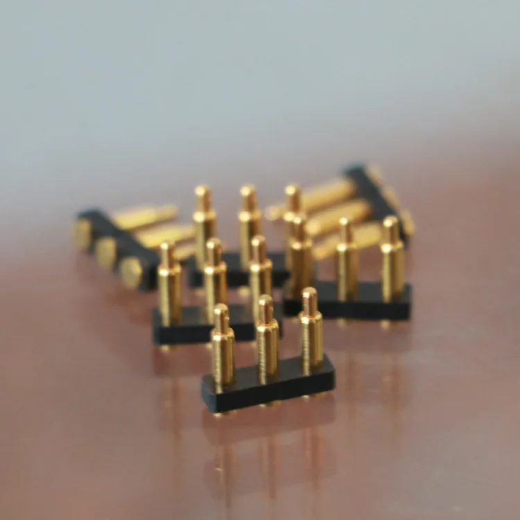 ODM 3.0 Pitch 3 Pins SMT Type Pogo Pin H8.0mm Connectors