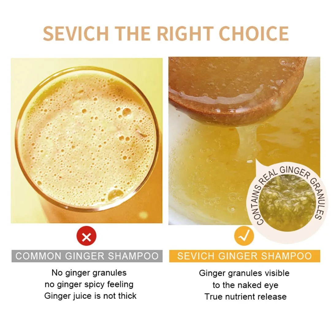 Wholesale Ginger organic fast Hair Growth Shampoo For Thinning Hair Anti Hair Loss Shampoo And Conditioner